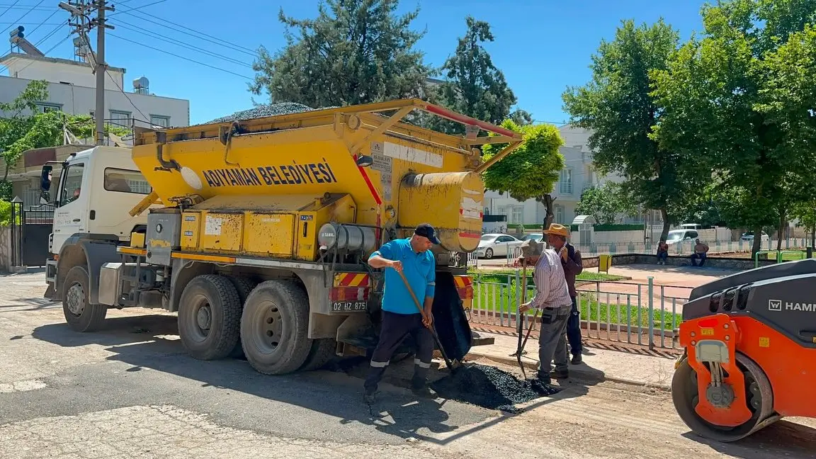 Adıyaman Belediyesi'nin Altyapı Çalışmaları Hız Kesmeden Devam Ediyor