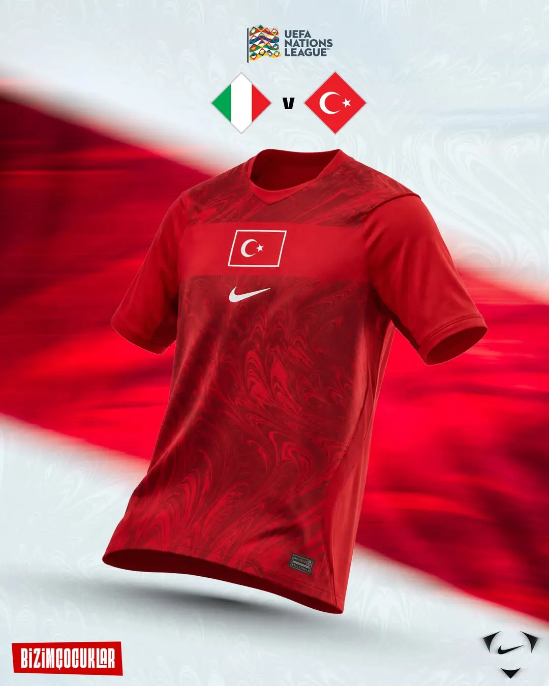 Millî Takım, İtalya Maçında Kırmızı Formayla Sahaya Çıkacak