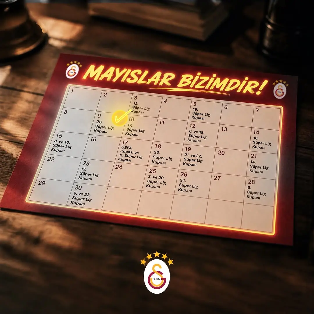 Galatasaray Spor Kulübü: MAYISLAR BİZİMDİR! 💛❤️