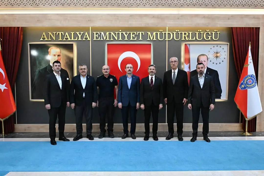 Çalışma ve Sosyal Güvenlik Bakan Yardımcısı Ahmet Aydın'dan Emniyet Teşkilatına Ziyaret