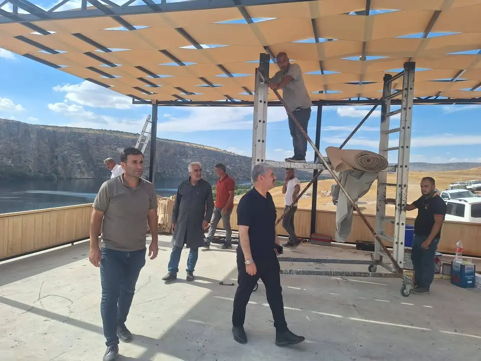 Besni Belediyesi'nin Kızılin Sosyal Tesis İncelemesi