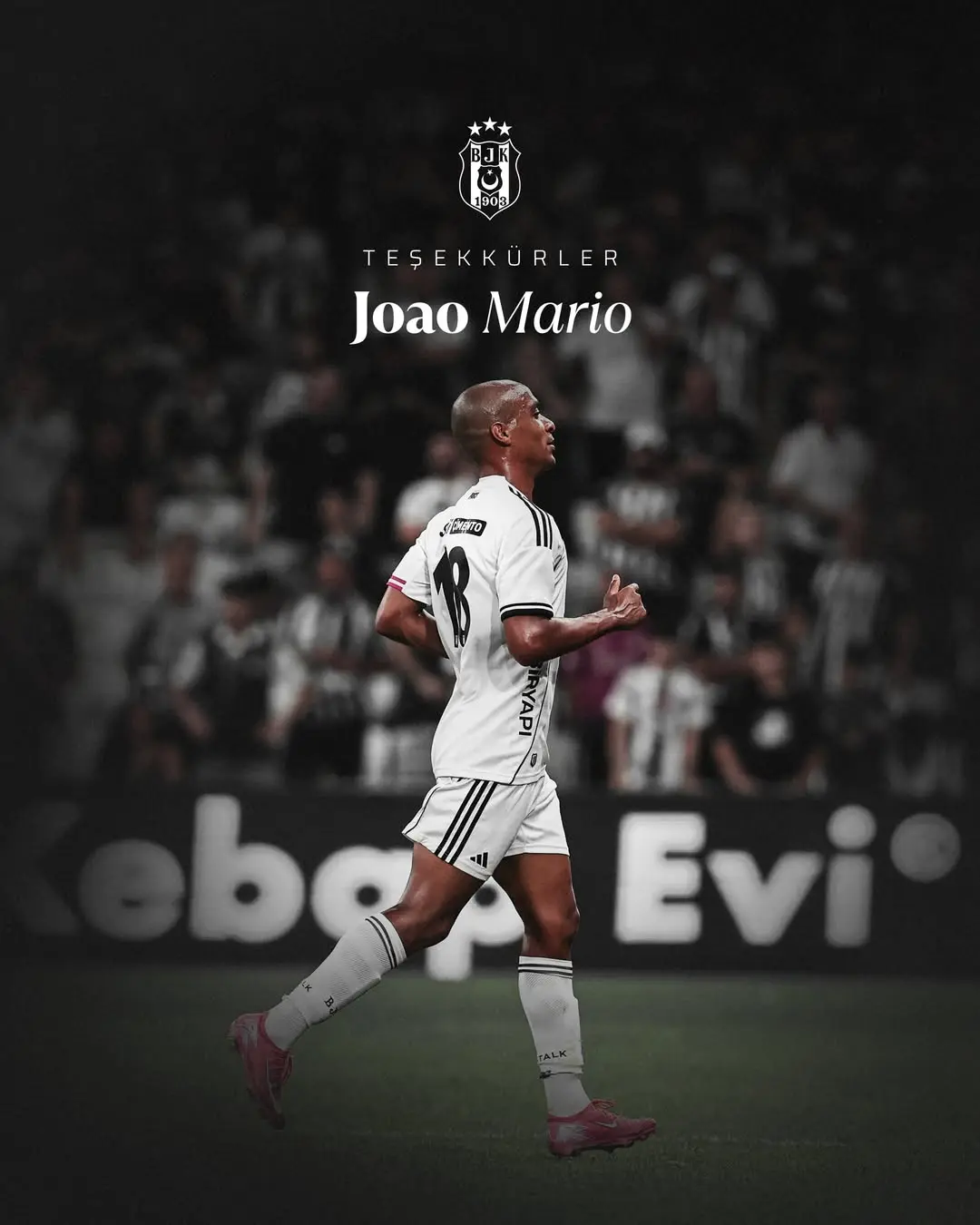 Beşiktaş JK Joao Mario İle Yollarını Ayırdı