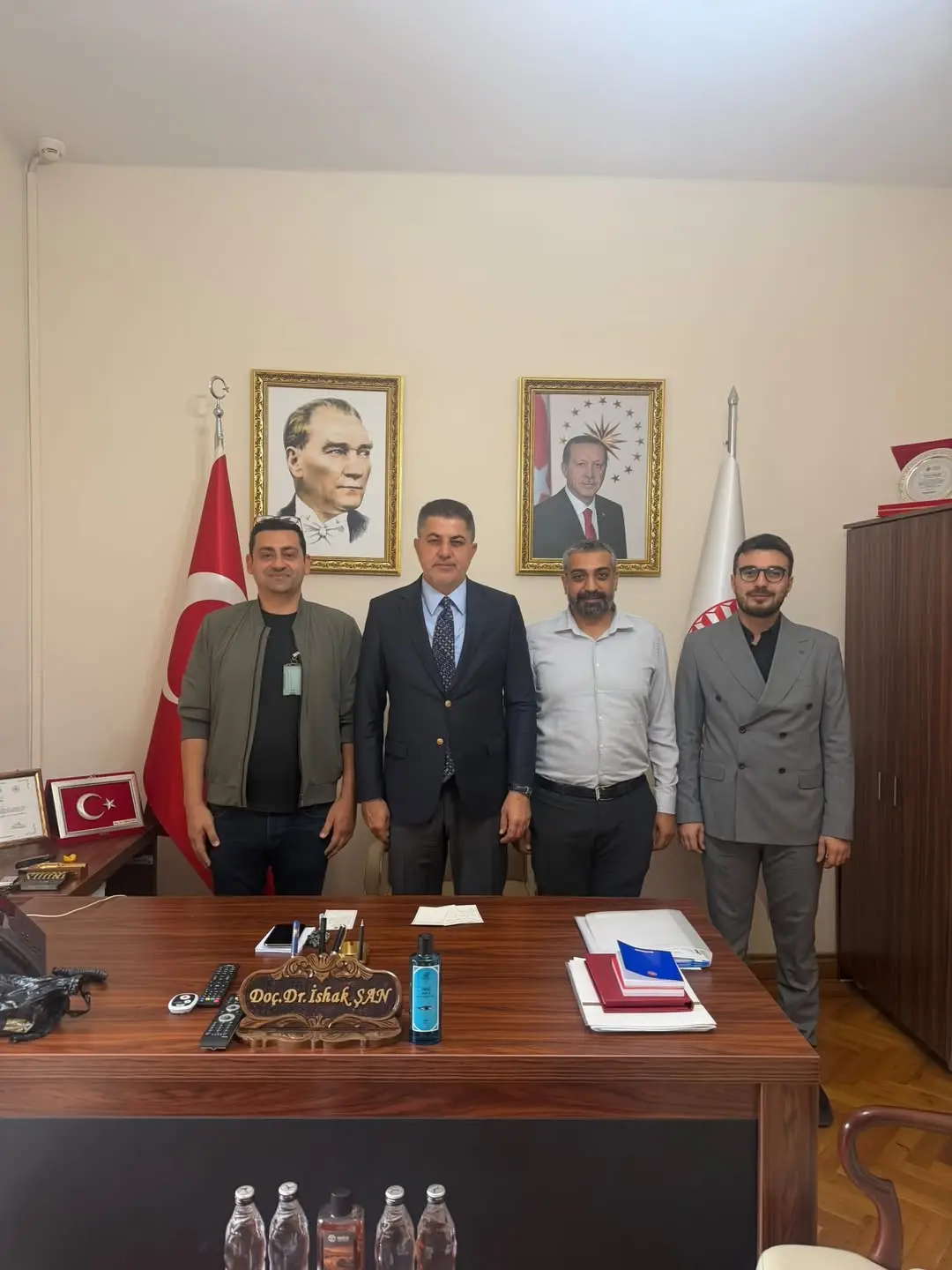 TBMM Başkanlık Divan Katip Üyesi Doç. Dr. İshak Şan'dan Teşekkür Mesajı