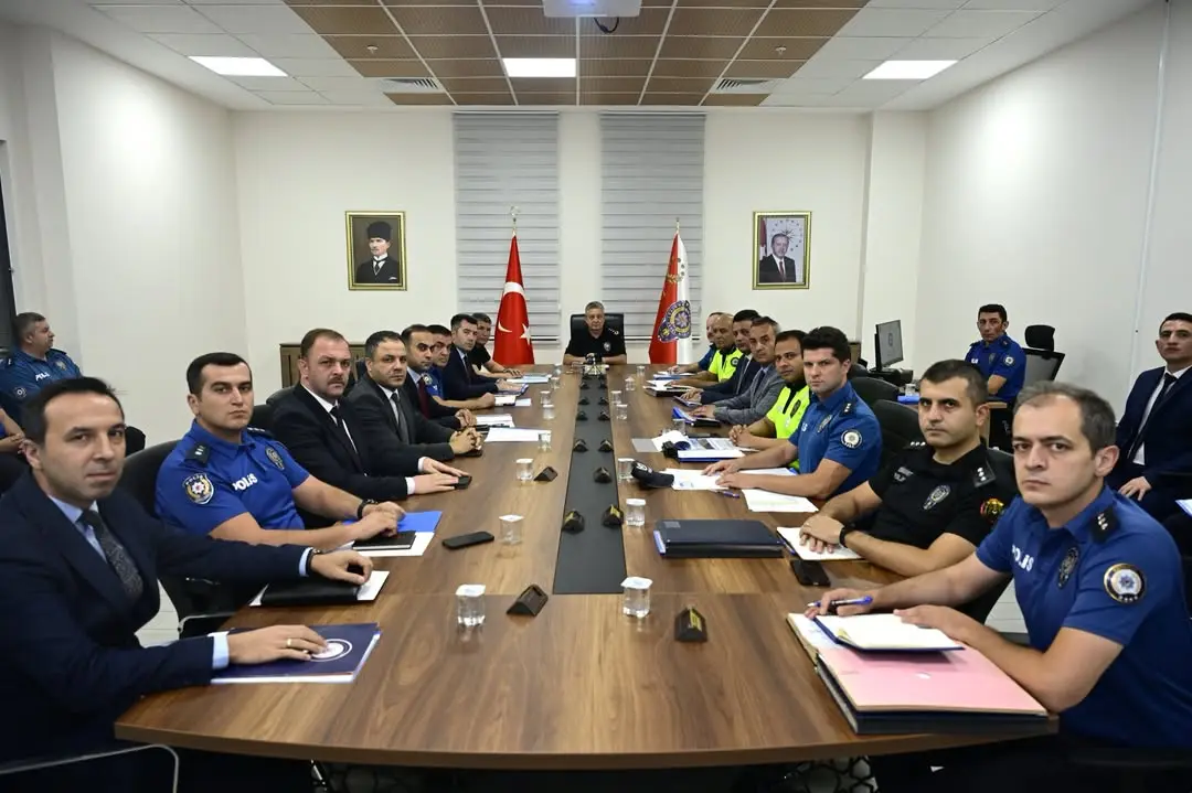 Adıyaman İl Emniyet Müdürlüğü'nden Haftalık Değerlendirme Toplantısı