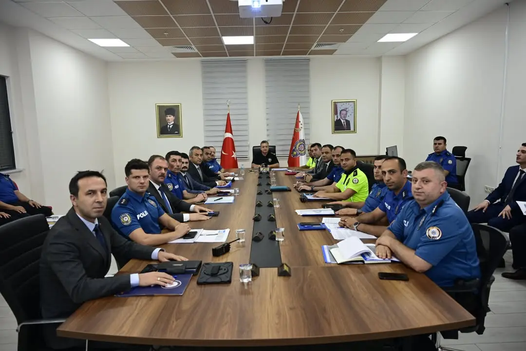 Adıyaman İl Emniyet Müdürlüğü Toplantı Düzenledi