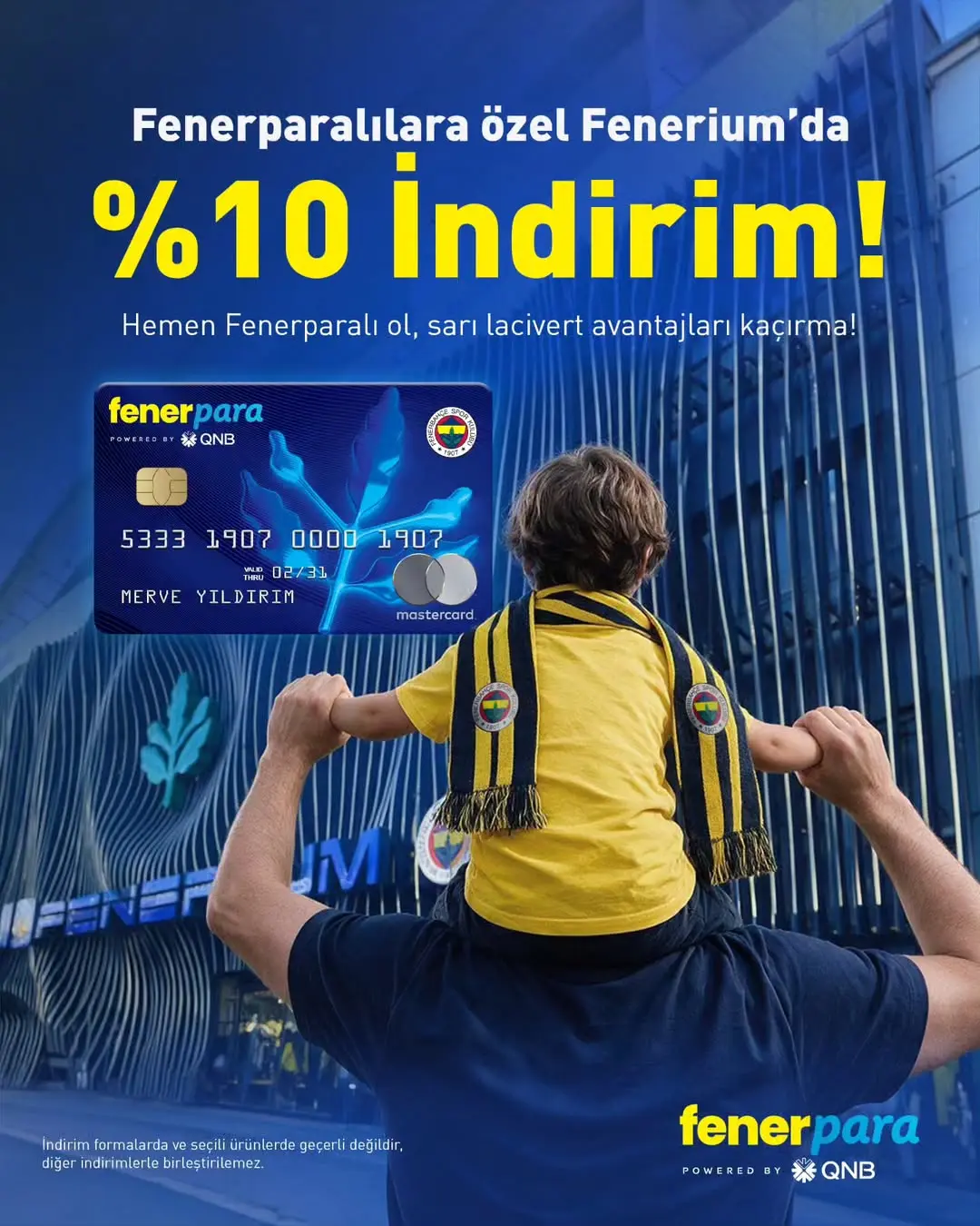 Fenerbahçe'den Sarı-Lacivert Aşkıyla Fenerium Alışverişlerine Özel Jest
