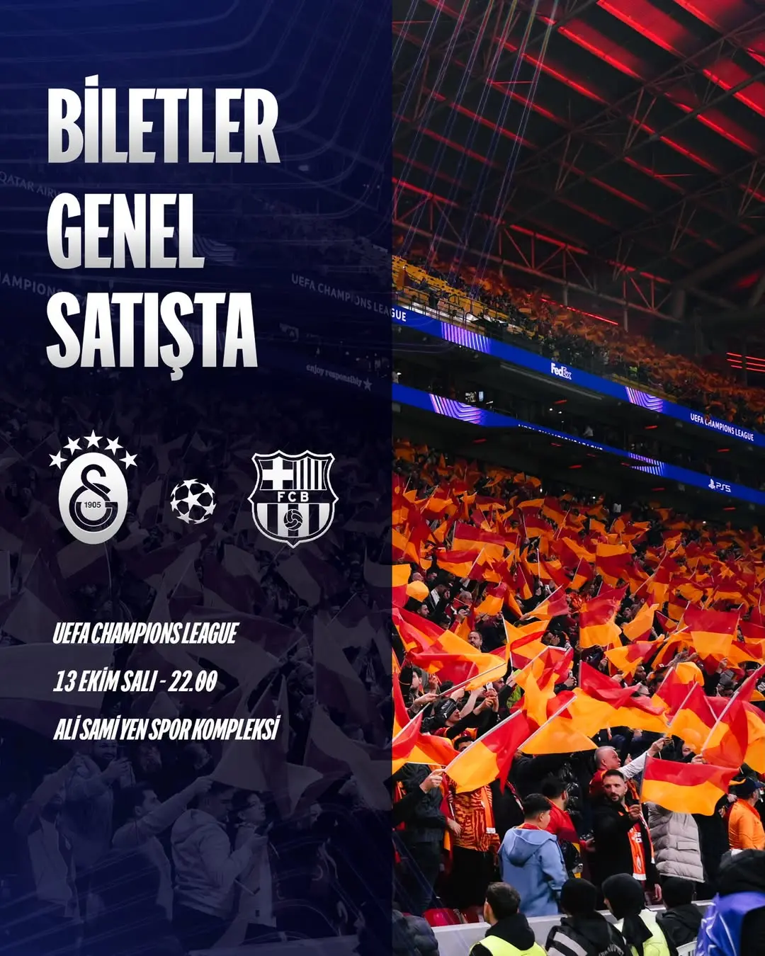 Galatasaray UEFA Şampiyonlar Ligi'nde FC Barcelona ile karşılaşacak