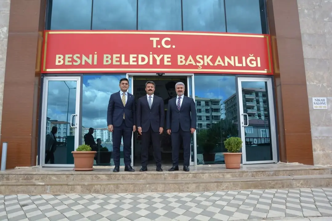 Besni Belediyesi Ziyaretçilerini Ağırladı