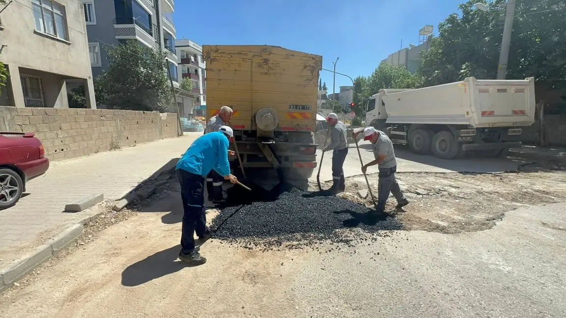 Adıyaman Belediyesi'nin Altyapı Çalışmaları Devam Ediyor