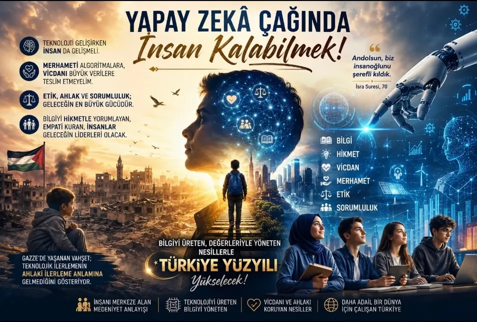 Yapay Zekâ Çağında İnsanlık Değerleri: Teknoloji ile İnsan Kalabilmek