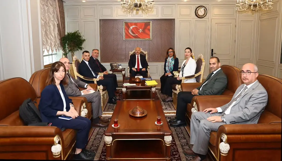 Adıyaman Valiliği, Çevre, Şehircilik ve İklim Değişikliği Bakanlığı Heyetini Kabul Etti