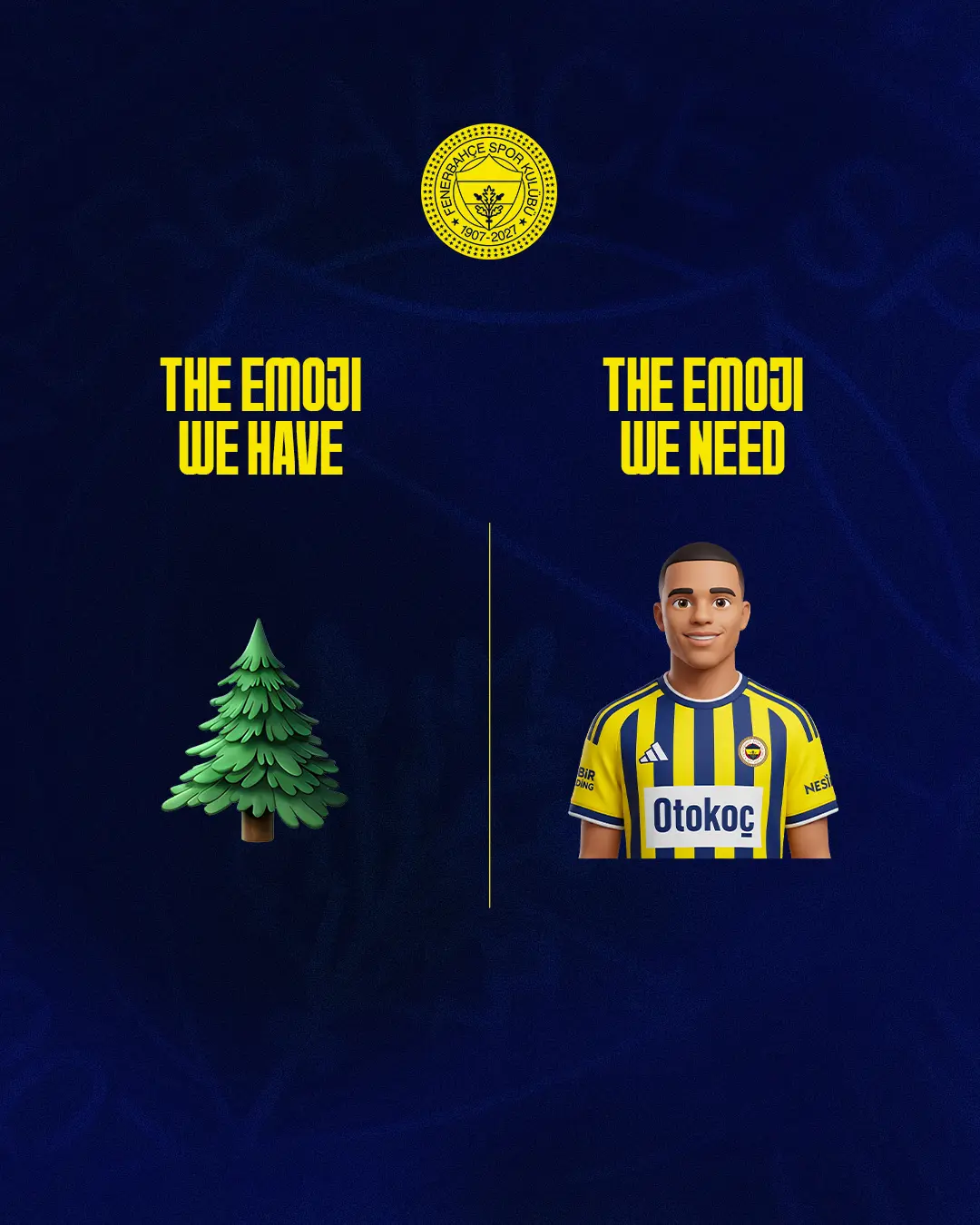 Fenerbahçe'den Taraftarlarına Moral Veren Emoji Paylaşımı