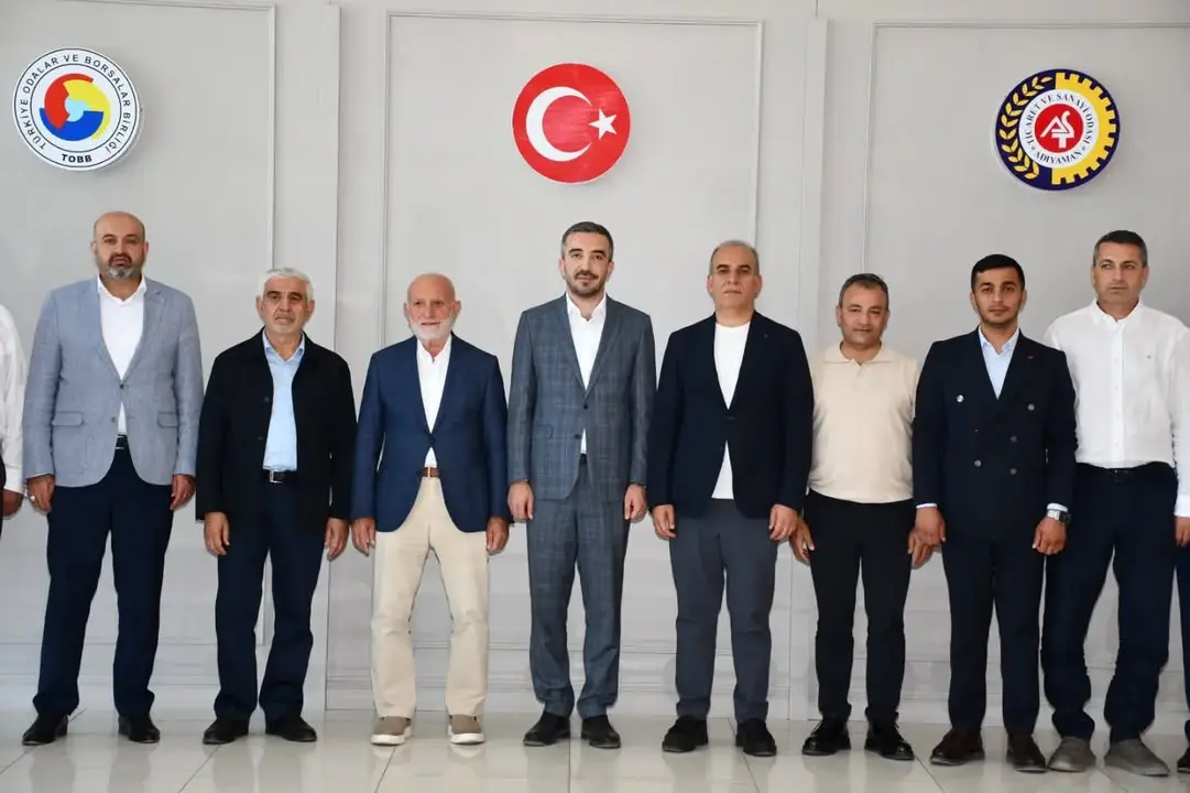 Adıyaman Ticaret ve Sanayi Odası'nın Konuğu İstanbul Adıyamanlılar Vakfı Başkanı Hasan Göksu ve Mahmut Göksu Oldu