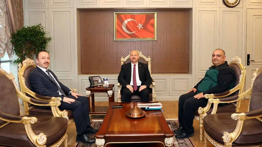 Adıyaman Valiliği, Vali Abdullah Küçük'ün DSİ Yetkililerini Kabul Etti