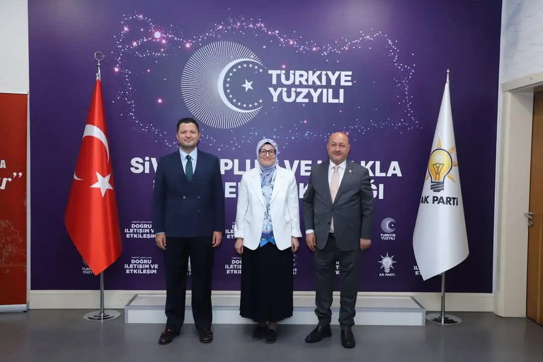TBMM Plan ve Bütçe Komisyonu Üyesi Resul Kurt, AK Parti Genel Merkezi'nde Adıyaman Milletvekili Muhammed Fatih Toprak'ı Misafir Etti