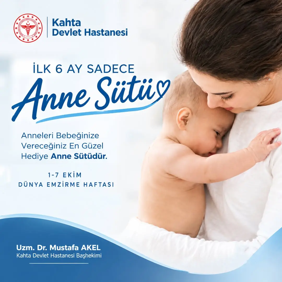 İlk 6 Ay Sadece Anne Sütü! - Dünya Emzirme Haftası