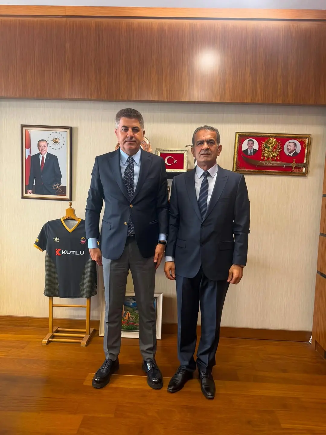 TBMM Başkanlık Divanı Katip Üyesi Doç. Dr. İshak Şan'dan Ziyaret Teşekkürü