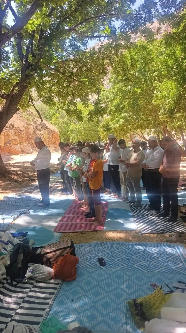 Kahta Müftülüğü'nün Piknik Programı Paylaştığı Fotoğraflar