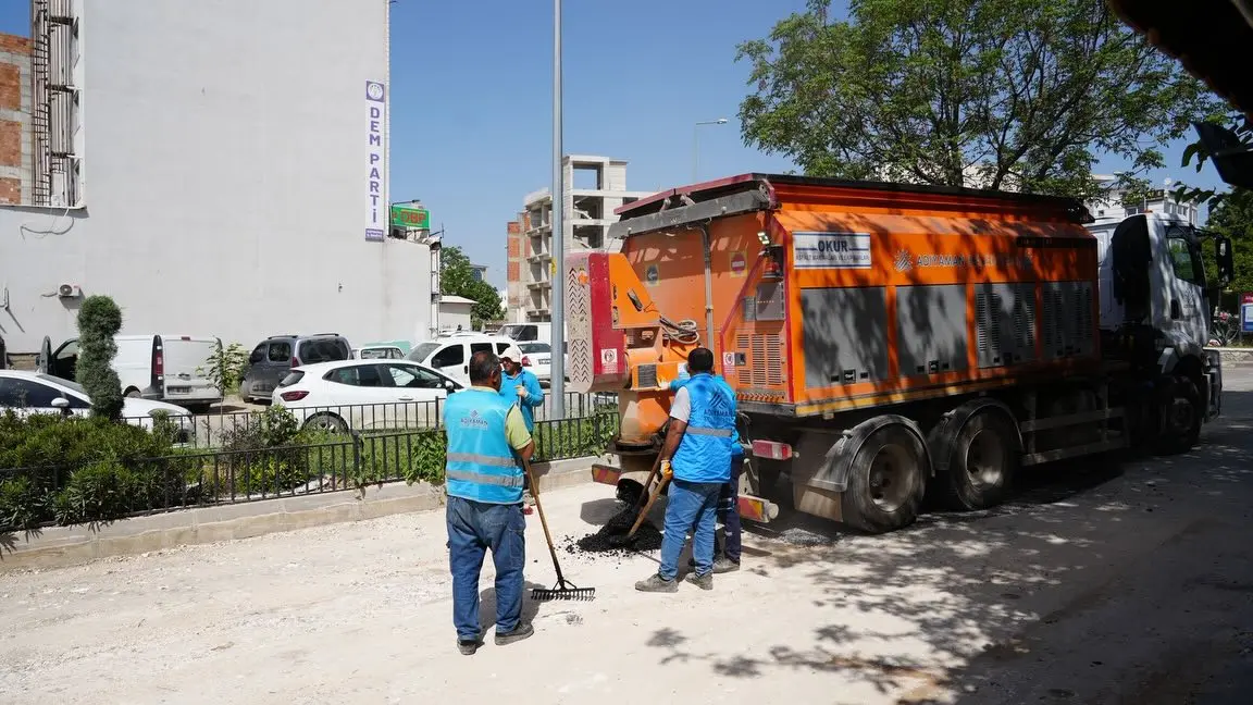 Adıyaman Belediyesi'nin Alitaşı Mahallesinde Yaptığı Altyapı Çalışmaları