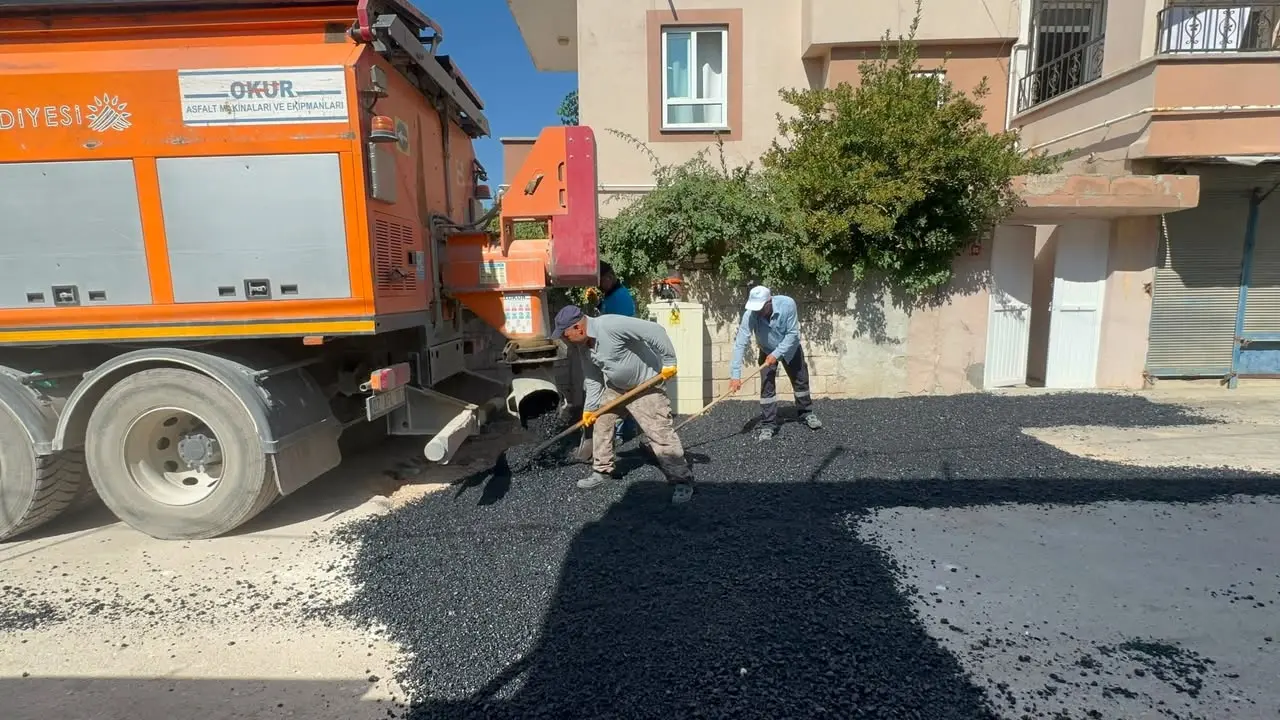 Adıyaman Belediyesi'nin Altyapı Çalışmaları Devam Ediyor