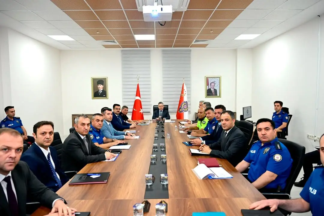 Adıyaman Emniyet Müdürlüğü'nden NATO Zirvesi Tedbirleri Koordinasyon Toplantısı