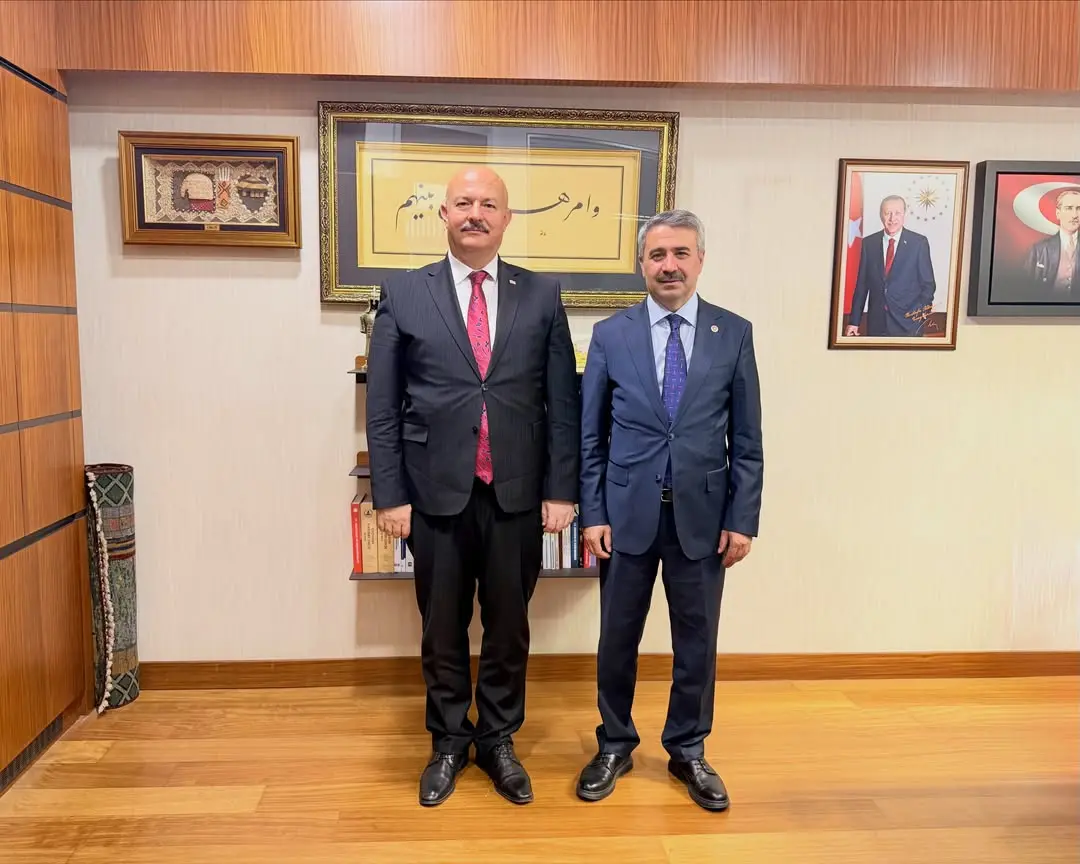 Adıyaman Valisi Abdullah Küçük, TBMM İnsan Hakları İnceleme Komisyonu Üyesi Avukat Mustafa Alkayış'ı Ziyaret Etti
