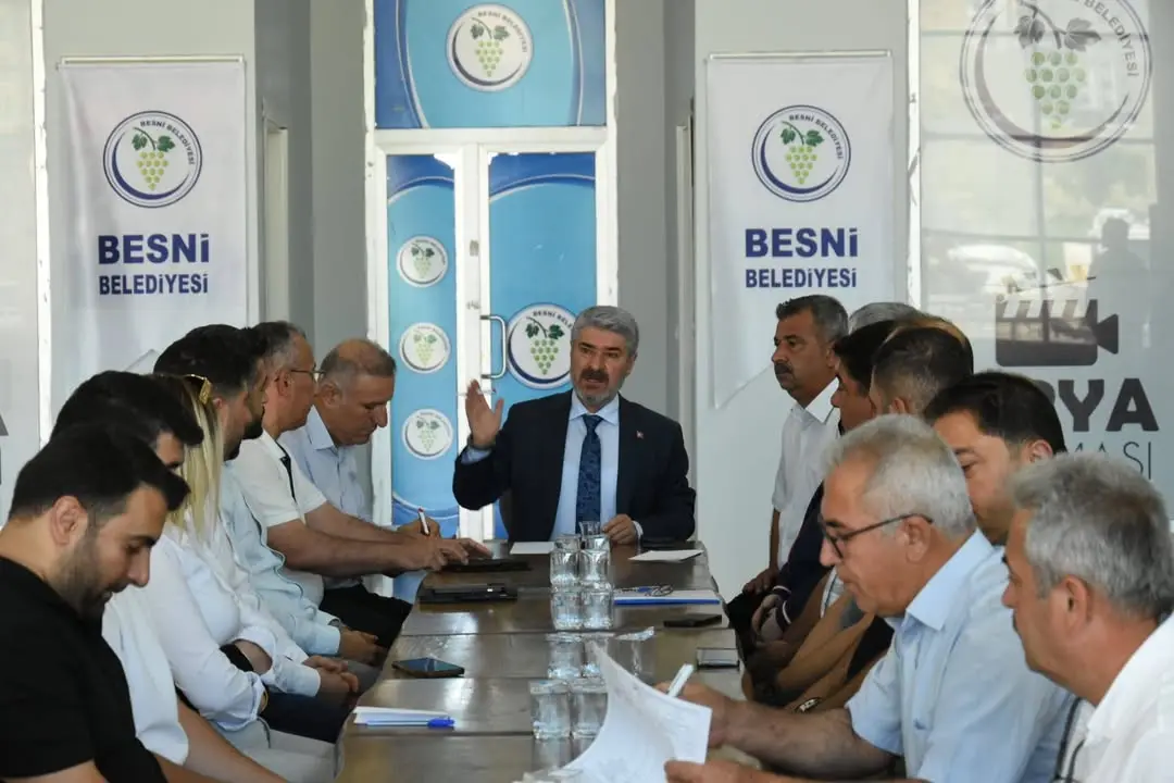 Besni Belediyesi'nin Haftalık İstişare Toplantısı Gerçekleştirildi
