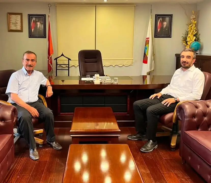 Yönetim Kurulu Başkanı Mehmet Torunoğlu, Adıyaman Ticaret Borsası Başkanı Mahmut Fırat’ı Ziyaret Etti