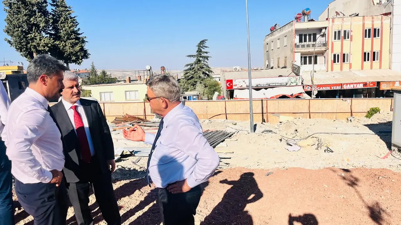 Besni Belediyesi'nin Ciritmeydan Kentsel Dönüşüm Alanı Ziyareti