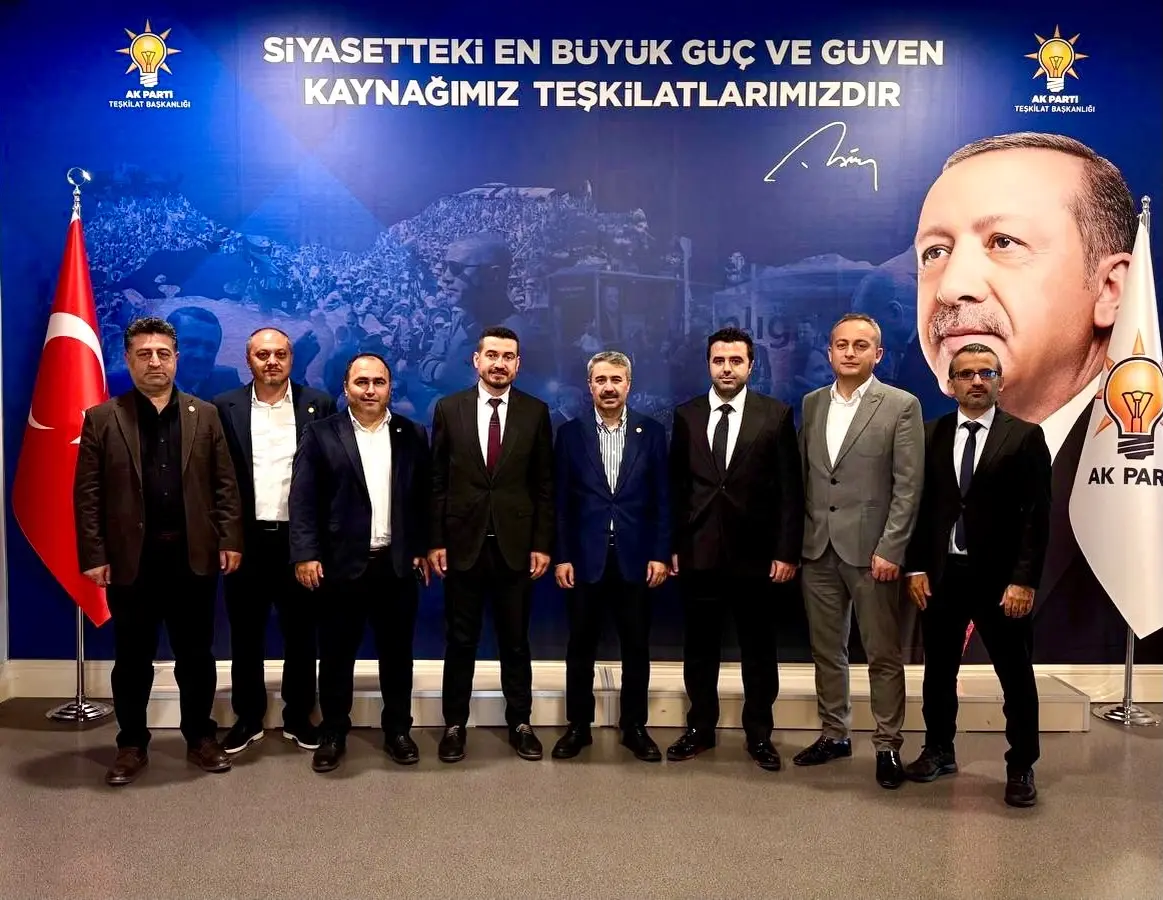AK Parti Genel Merkezi'nde Sağlık-Sen Bursa Şube Başkanı Ziyareti