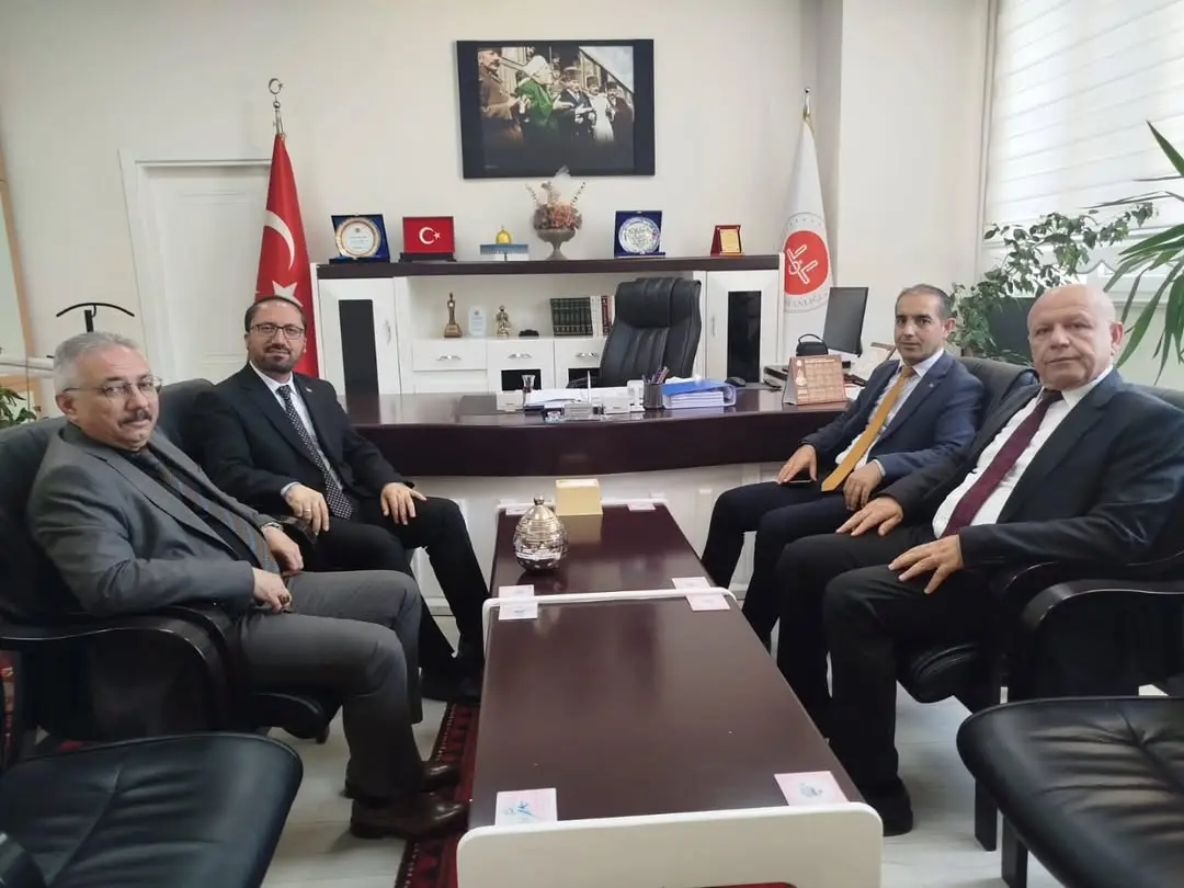 Adıyaman İl Müftülük Müdürlüğü'ne Yeni Atanan Dr. Mehmet Reşat ŞAVLI'ya Hayırlı Olsun Ziyareti