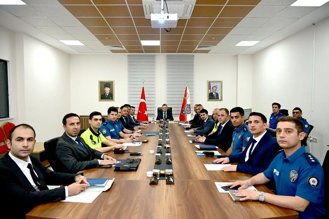 Adıyaman İl Emniyet Müdürlüğü'nden Haftalık Değerlendirme Toplantısı