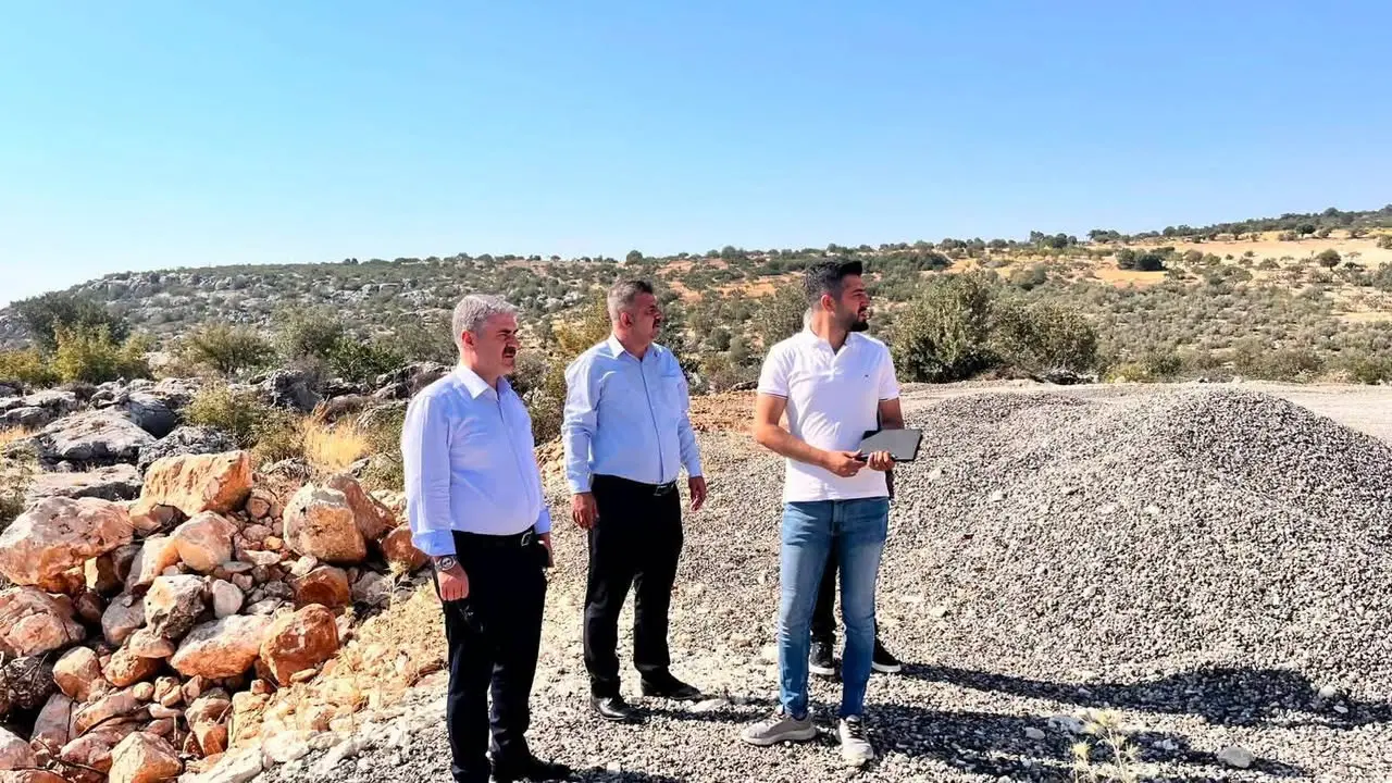 Besni Belediyesi'nin Asfalt Plent Tesisi İncelemesi