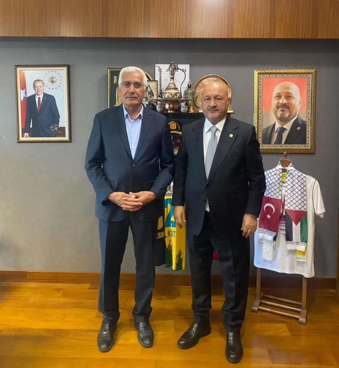 TBMM Plan ve Bütçe Komisyonu Üyesi Resul Kurt, Adıyaman İl Başkan Yardımcısı Ramazan Çiloğlu'nu Ziyaret Etti