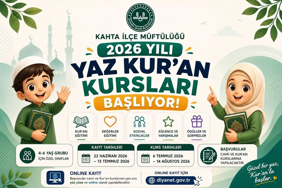 Kahta Müftülüğü'nden Gruplara Paylaşım İçin İzin Talebi