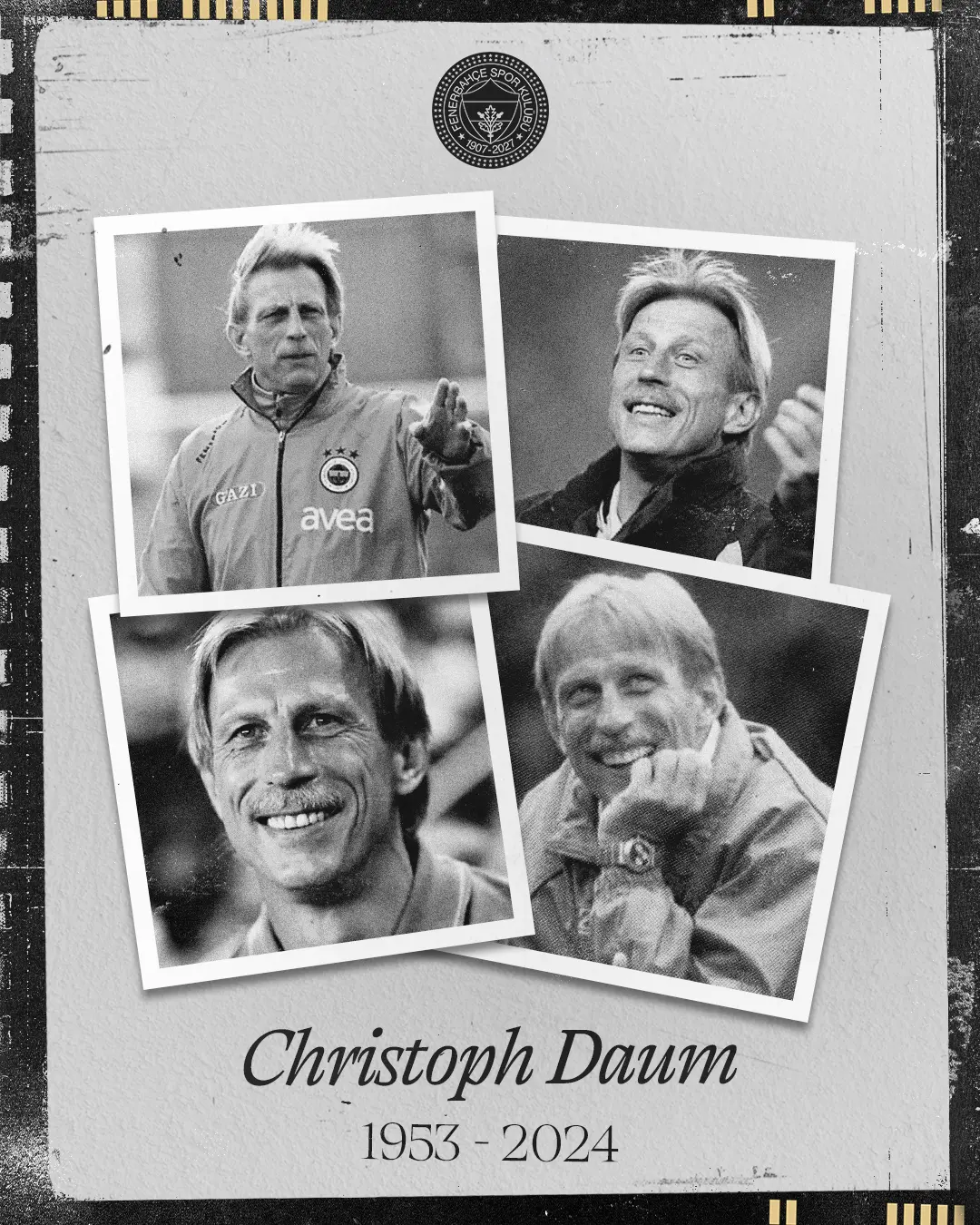 Fenerbahçe'den Christoph Daum'a Vefa