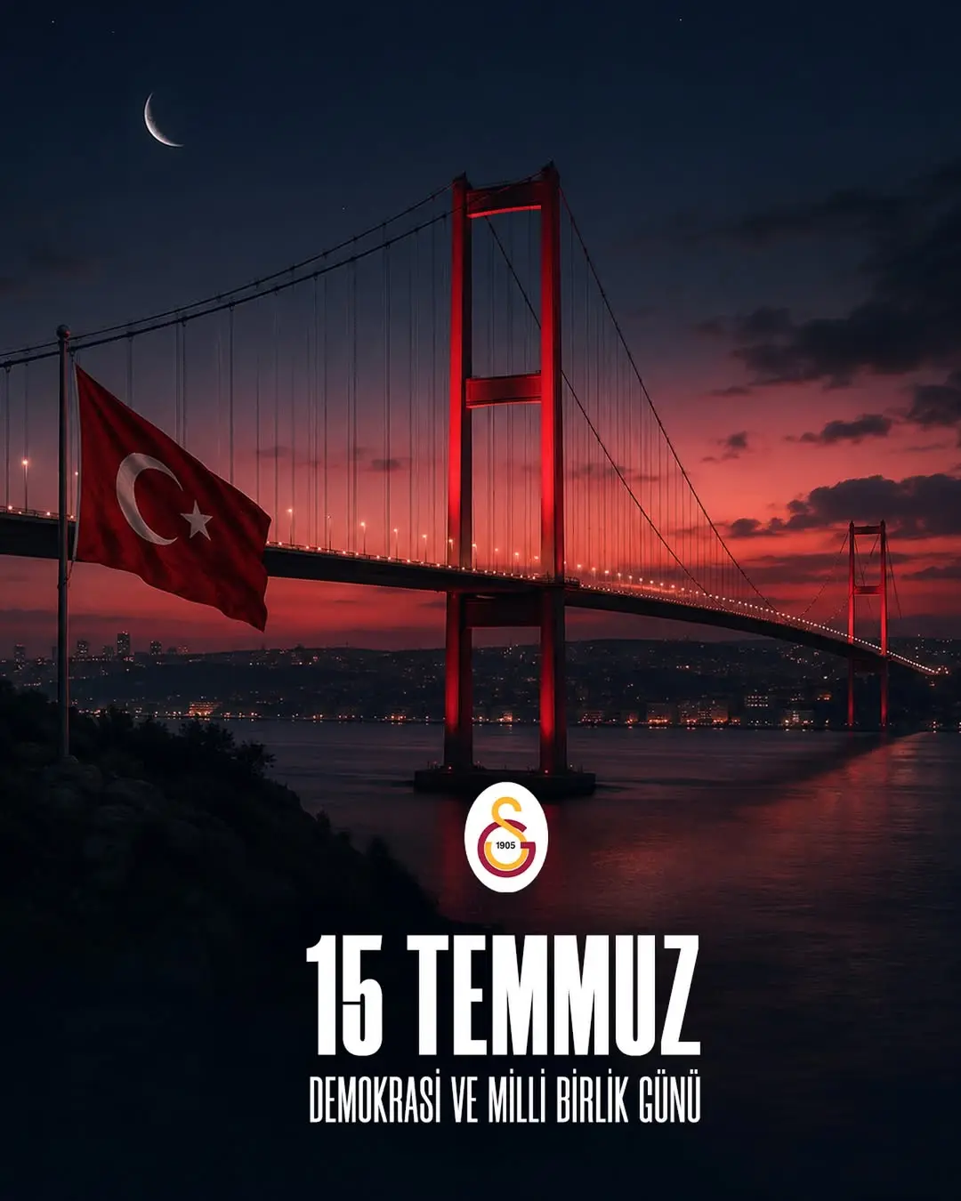 15 Temmuz Darbe Girişiminin 10. Yılında Şehitlerimizi Anma Mesajı