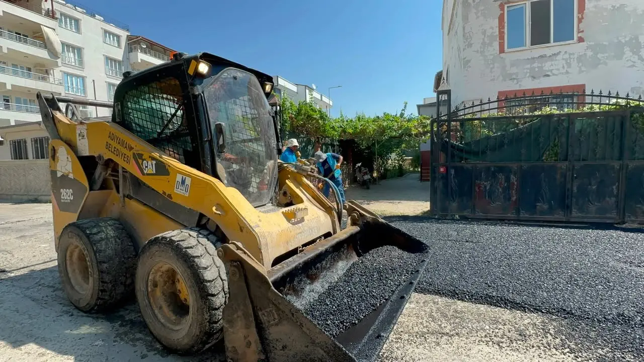 Adıyaman Belediyesi Altyapı Çalışmalarını Sürdürüyor