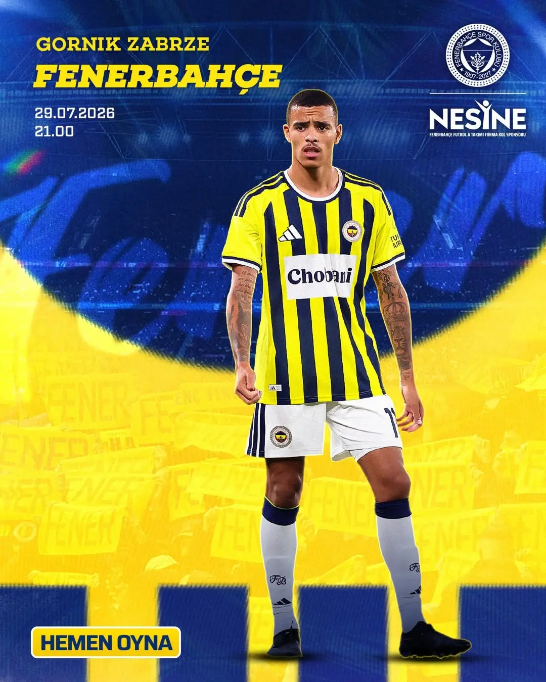 Fenerbahçe'nin Heyecan Dolu Turu Nesine'de! Canlı İddaa Karşılaşması