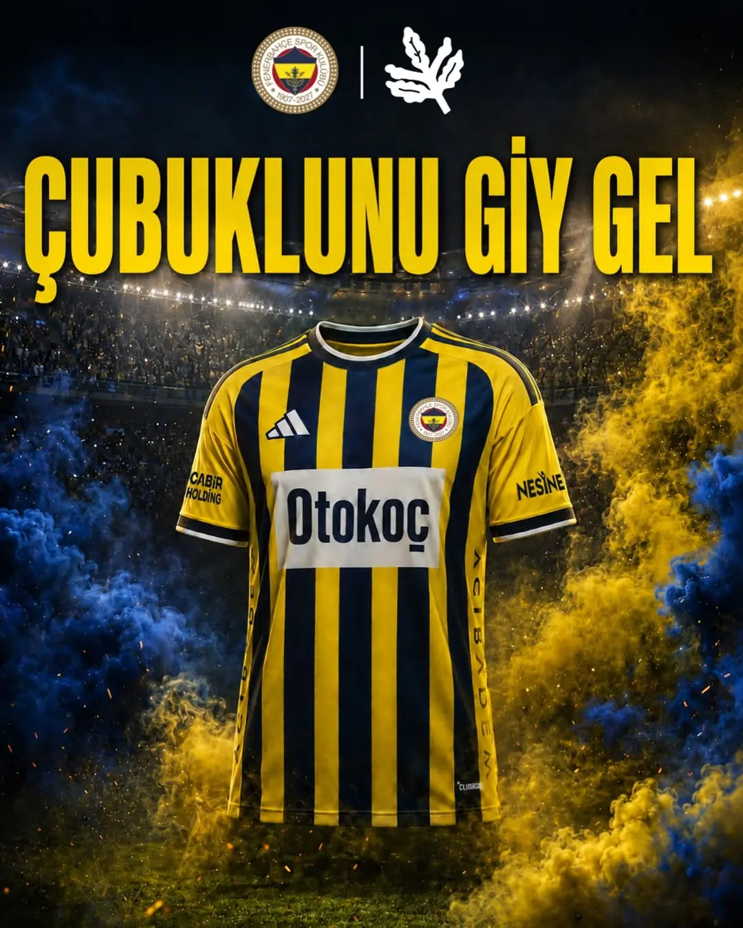 Fenerbahçe Taraftarlarından Tribün Çağrısı: Takım Sahada, Biz Çubuklumuzla Tribünde!