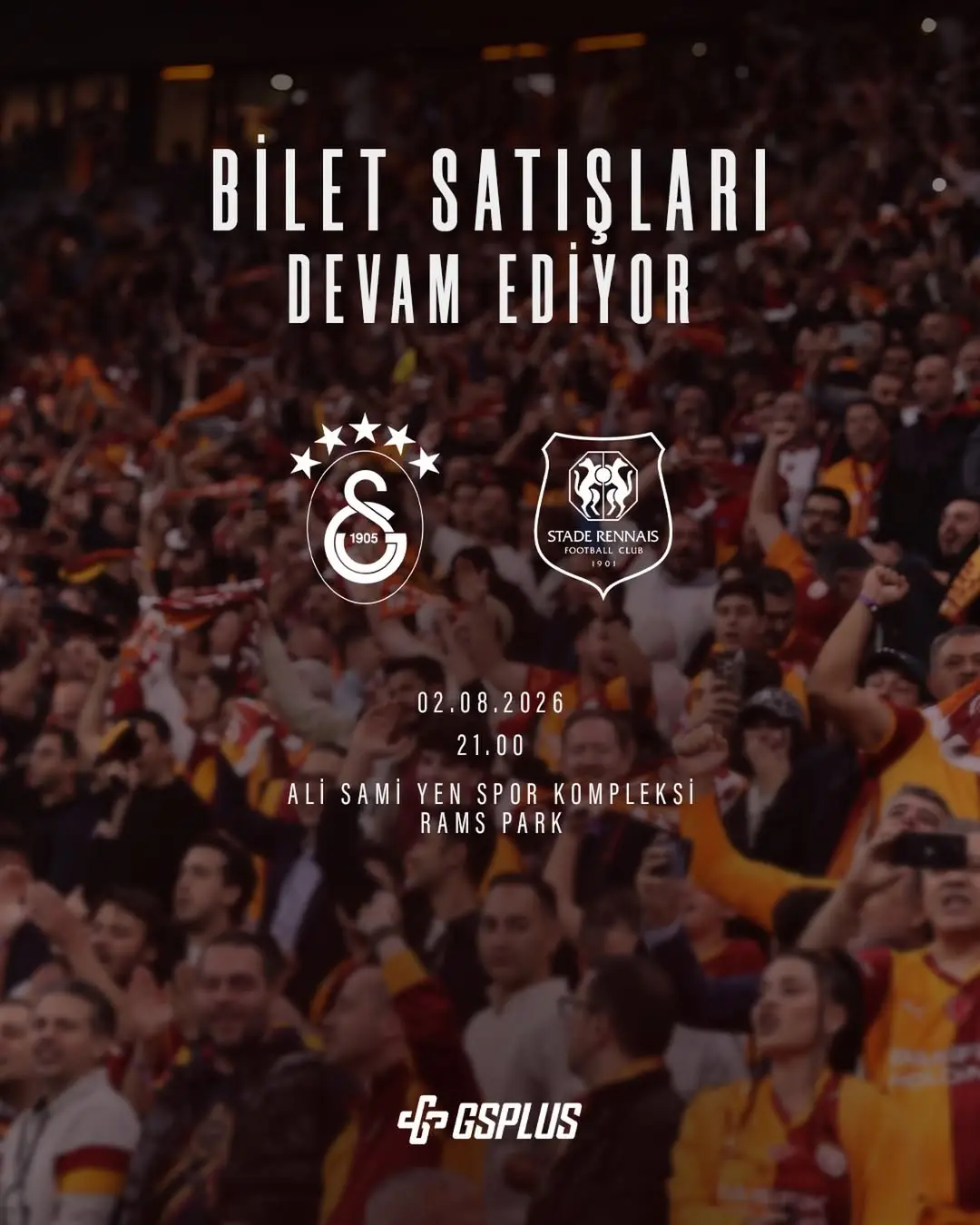 Galatasaray, Stade Rennais FC Maçı Biletleri Satışta!