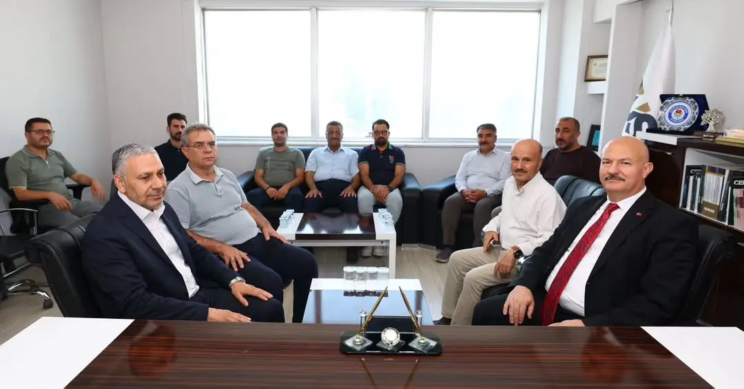 Vali Abdullah Küçük, MÜSİAD Adıyaman Şubesi'ni Ziyaret Etti