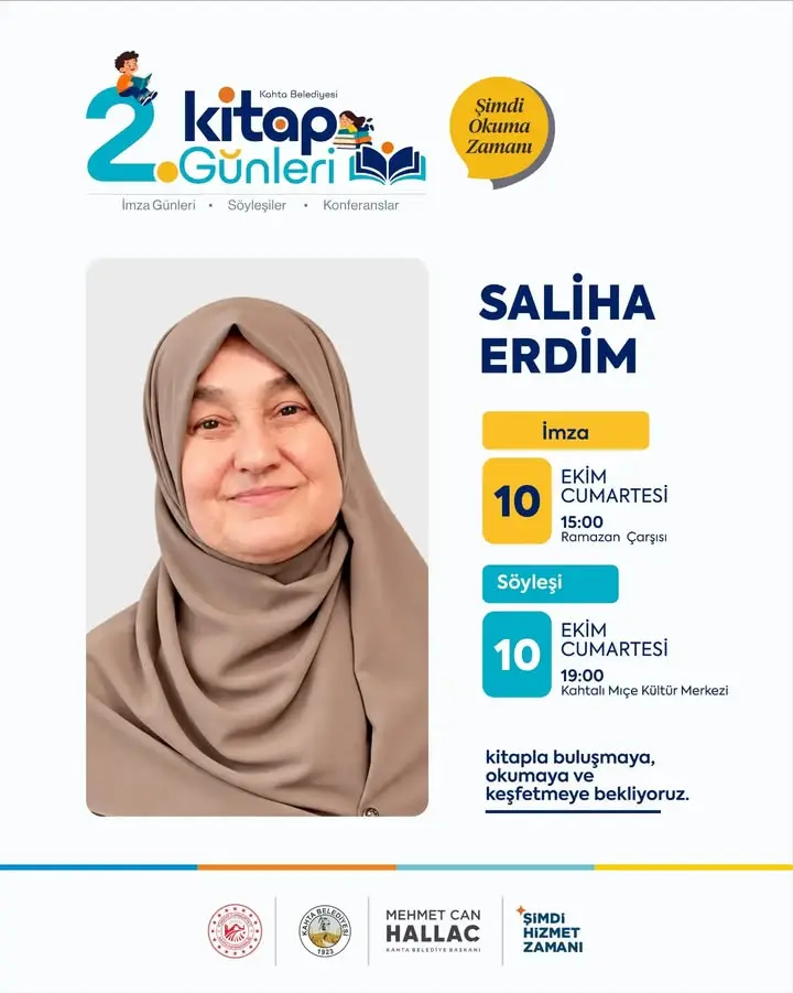 Saliha Erdim Kahta'ya Geliyor - Kahta 2. Kitap Günleri