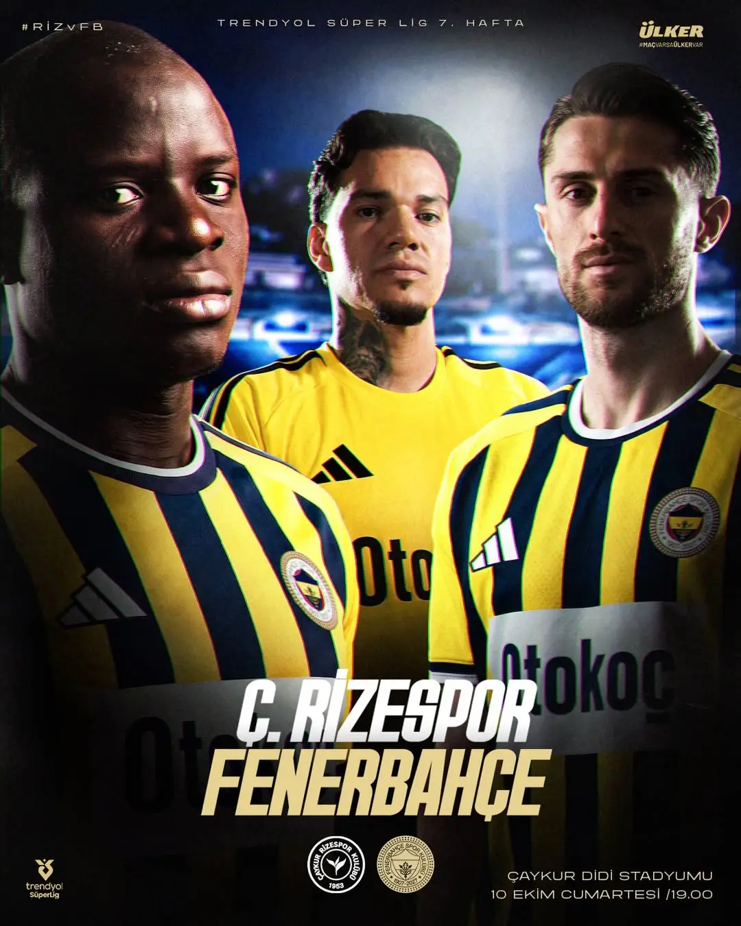 Fenerbahçe, Çaykur Rizespor ile Karşılaşacak