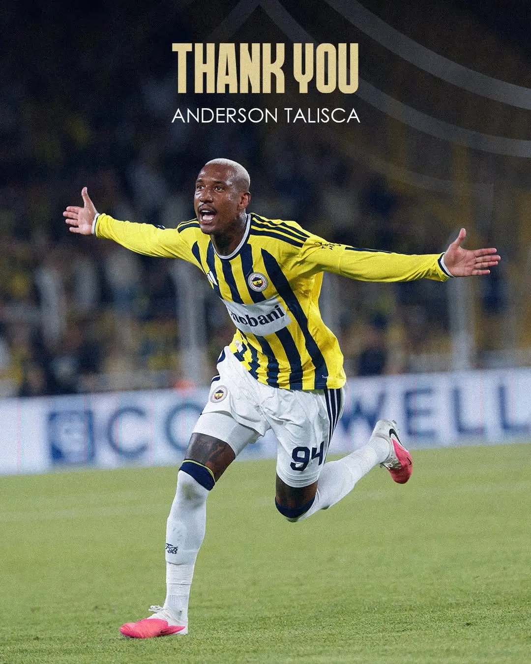 Fenerbahçe Spor Kulübü, Anderson Talisca ile Sözleşmesini Feshetti