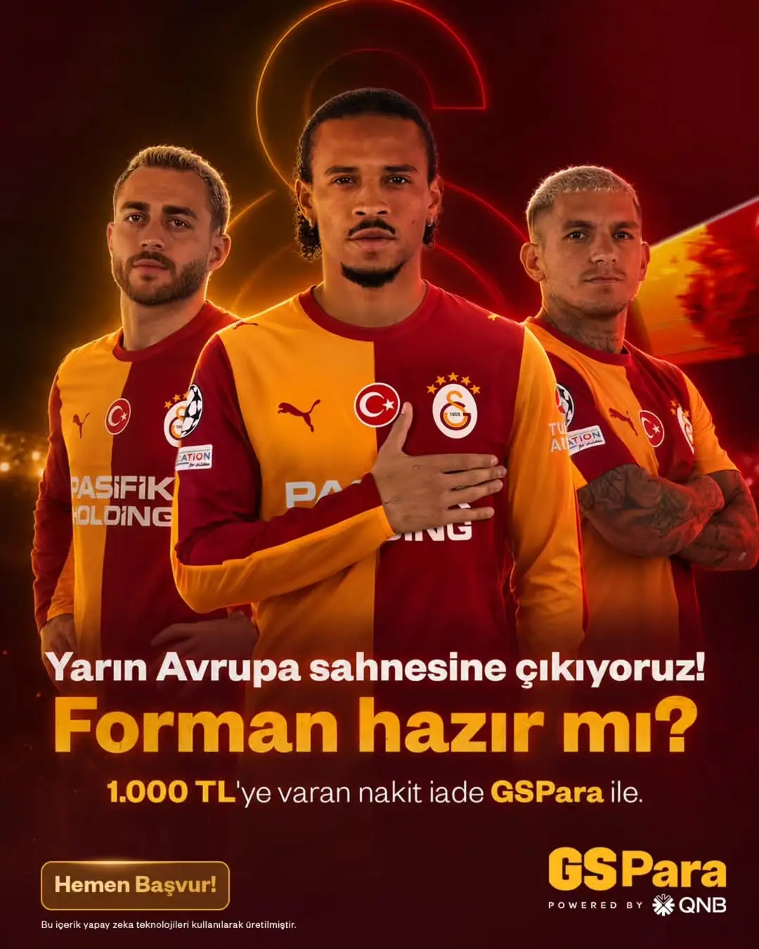 Galatasaray'dan Devler Ligi'ne Özel Kampanya: Forman Hazır mı?