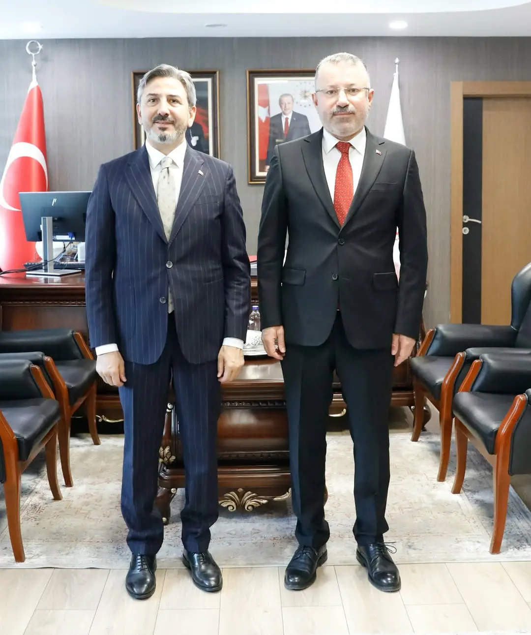 Bakanlık, Karabük Üniversitesi Rektörü Prof. Dr. Fatih Kırışık'ı Misafir Etti