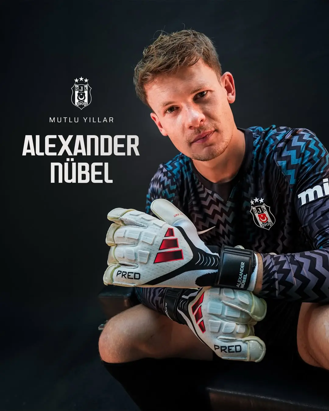 Beşiktaş'ın Kalecisi Alexander Nübel'in Doğum Günü Kutlandı