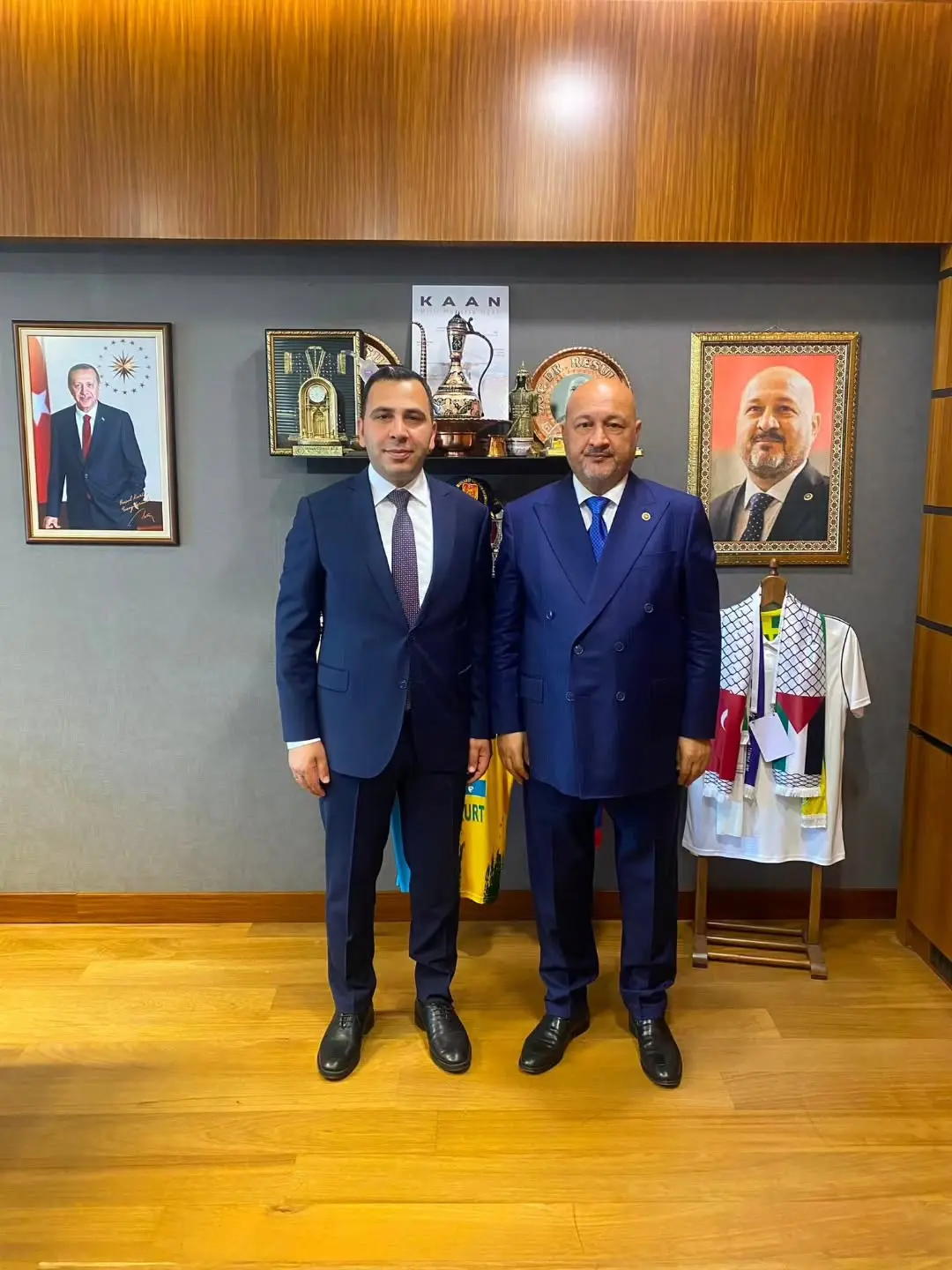 TBMM Plan ve Bütçe Komisyonu Üyesi Resul Kurt'tan Kaymakam Kadir Algın'a Teşekkür