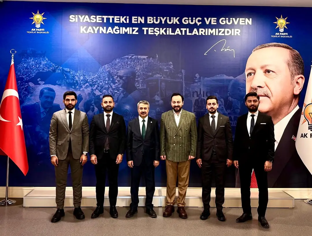 AK Parti Genel Merkezi'nde Gençlik Kolları Başkanları Ziyaret Etti